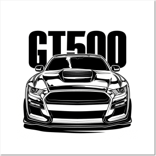 Shelby Mustang GT500 Posters and Art